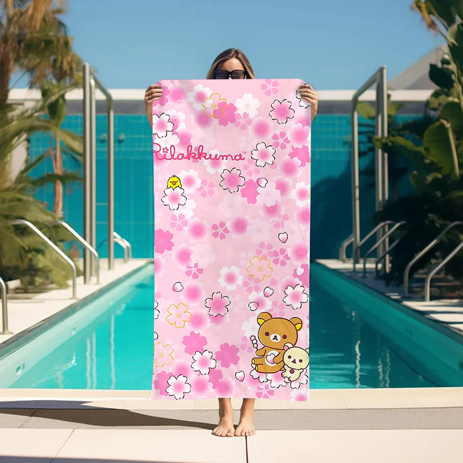 Handuk Mandi Besar Rilakkuma H - Home Textiles Towel Set ulasan dan harga