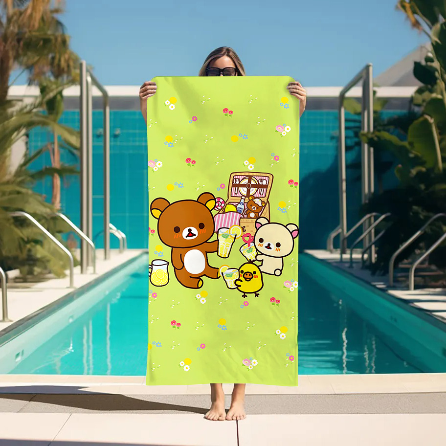 Handuk Mandi Besar Rilakkuma H - Home Textiles Towel Set ulasan dan harga