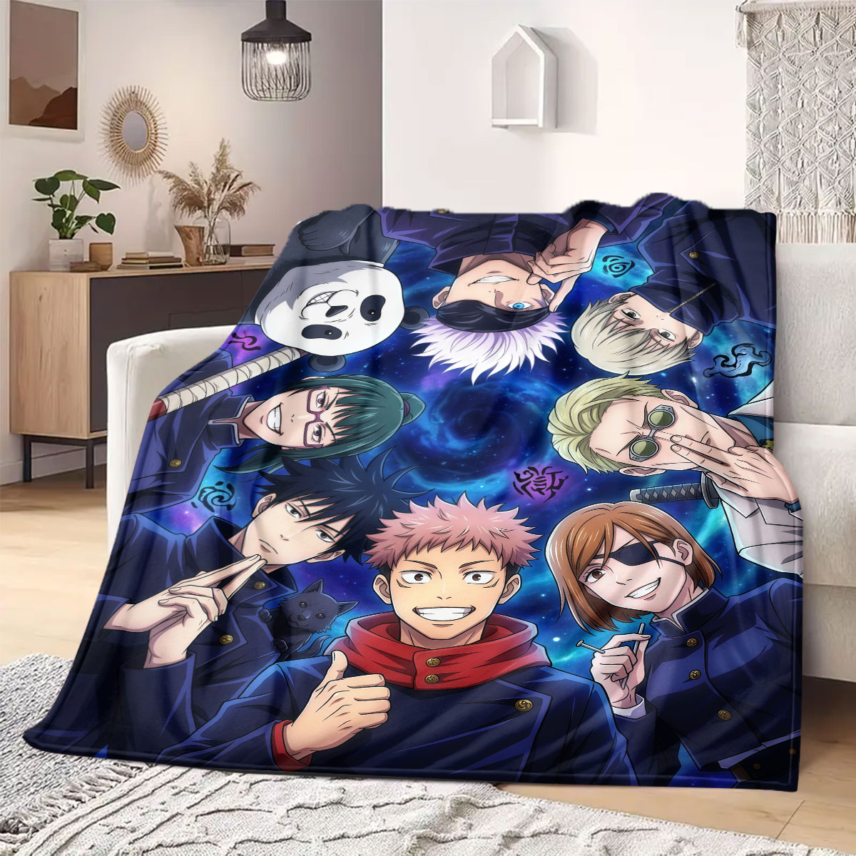 Selimut Flanel Cetak Mewah Juj - Home Textiles Throw ulasan dan harga