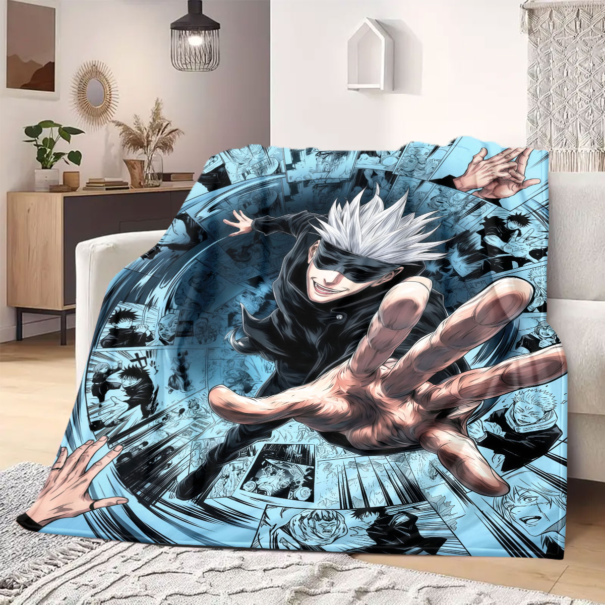 Selimut Flanel Cetak Mewah Juj - Home Textiles Throw ulasan dan harga